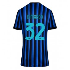 Inter Milan Federico Dimarco #32 Hjemmedrakt Kvinner 2025-26 Kortermet Inter Milan Federico Dimarco #32 Hjemmedrakt Kvinner 2025-26 Kortermet